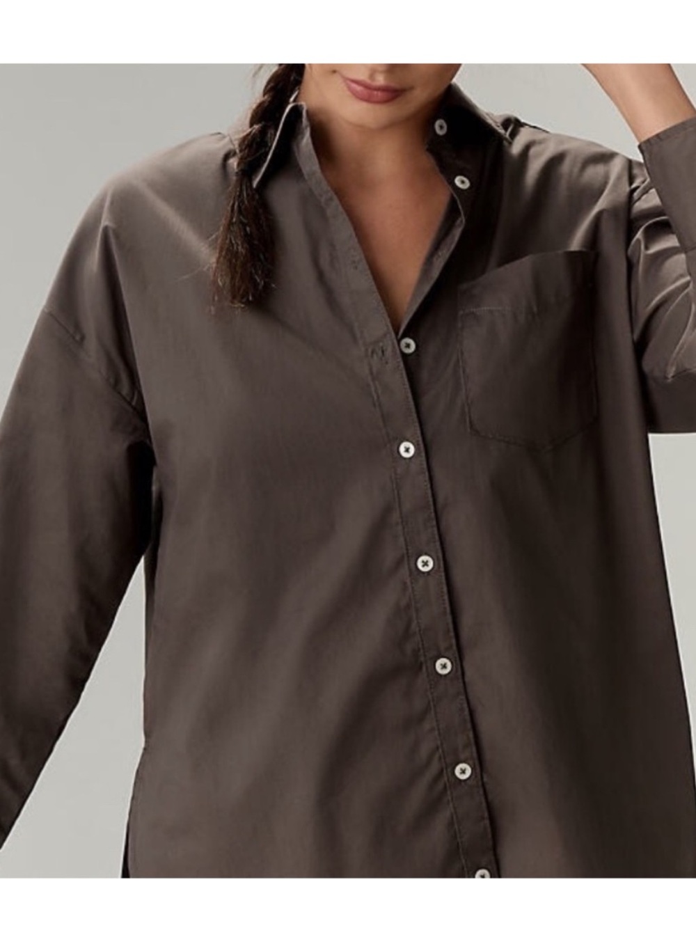 Anthropologie The Bennet Buttondown Shirt by Maeve - Picture 6 of 10